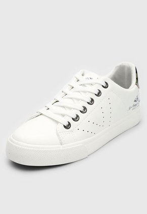 Tenis Lifestyle Blanco-Negro-Verde Royal County of Berkshire Polo Club