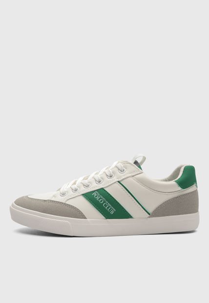 Tenis Lifestyle Blanco-Verde-Gris Royal County of Berkshire Polo Club