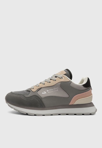 Tenis Lifestyle Gris-Beige-Rosa Royal County of Berkshire Polo Club