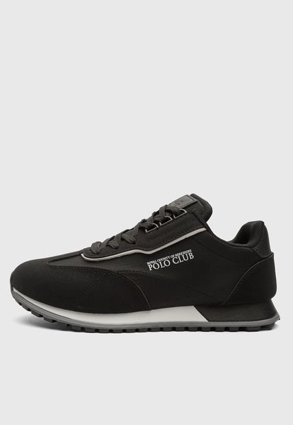Tenis Lifestyle Negro-Blanco-Gris Royal County of Berkshire Polo Club