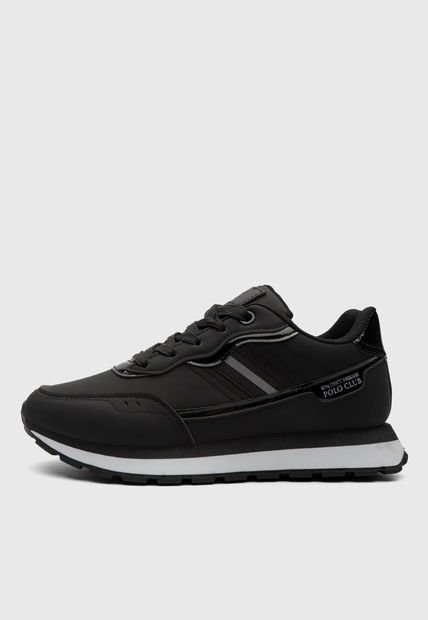 Tenis Lifestyle Negro-Blanco-Gris Royal County of Berkshire Polo Club