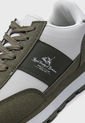 Tenis Lifestyle Verde Oliva-Gris Claro-Blanco Royal County of Berkshire Polo Club de Royal County Of Berkshire Polo Club