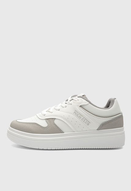 Tenis Lifestyle Blanco-Gris Royal County of Berkshire Polo Club