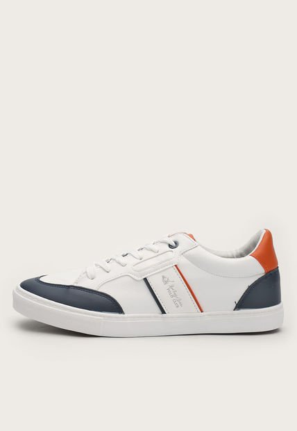 Tenis Lifestyle Blanco-Azul-Naranja Royal County of Berkshire Polo Club