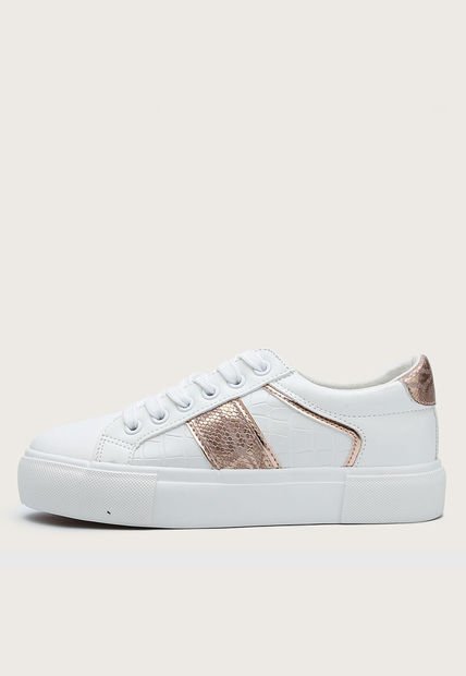 Tenis Lifestyle Blanco-Oro Rosa Royal County of Berkshire Polo Club