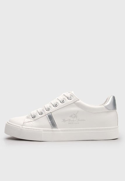 Tenis Lifestyle Blanco-Plateado Royal County of Berkshire Polo Club