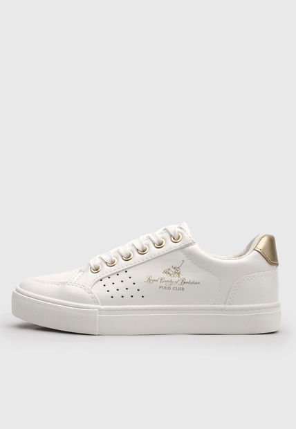 Tenis Lifestyle Blanco-Dorado Royal County of Berkshire Polo Club