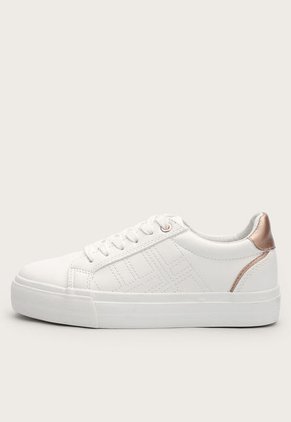 Tenis Lifestyle Blanco-Oro Rosa Royal County of Berkshire Polo Club