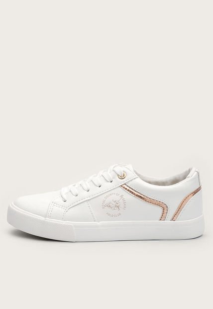 Tenis Lifestyle Blanco-Oro Rosa Royal County of Berkshire Polo Club
