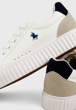 Tenis Blanco-Gris-Azul Royal County of Berkshire Polo Club