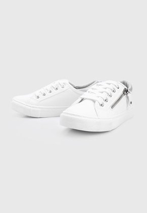 Tenis Lifestyle Blanco-Plateado Royal County Of Berkshire Polo Club Kids