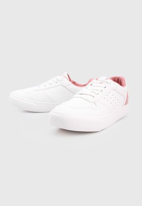 Tenis Lifestyle Blanco-Rosa Royal County Of Berkshire Polo Club Kids
