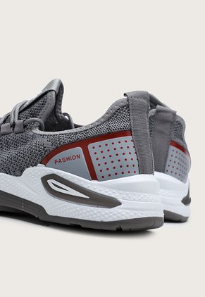 Tenis Lifestyle Gris-Rojo-Blanco Royal County of Berkshire Polo Club