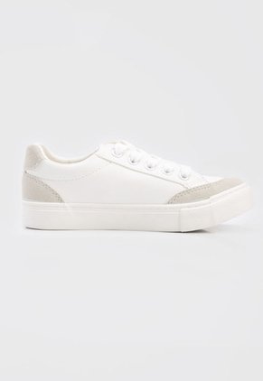 Tenis Lifestyle Blanco-Gris-Plateado Royal County Of Berkshire Polo Club Kids