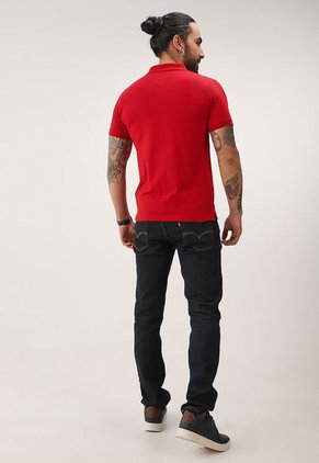 Polo Rojo-Azul Navy Royal County Of Berkshire Polo Club