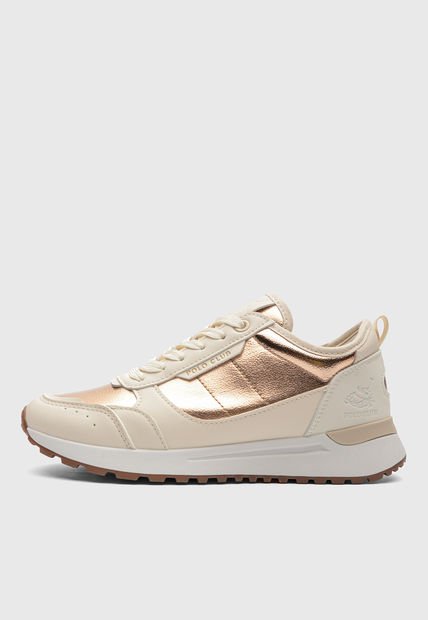 Tenis Lifestyle Beige-Oro Rosa-Blanco Royal County of Berkshire Polo Club