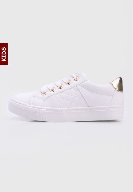 Tenis Lifestyle Blanco-Dorado Royal County Of Berkshire Polo Club Kids