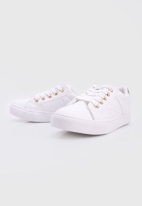 Tenis Lifestyle Blanco-Dorado Royal County Of Berkshire Polo Club Kids