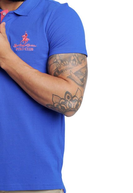 Camiseta Polo Azul Royal Royal County Of Berkshire Polo Club