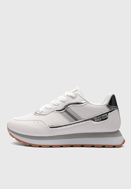Tenis Lifestyle Blanco-Gris-Plateado Royal County of Berkshire Polo Club