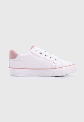 Tenis Lifestyle Blanco-Rosa Royal County Of Berkshire Polo Club Kids