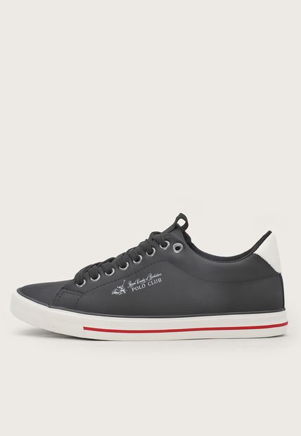 Tenis Lifestyle Negro-Marfil-Rojo Royal County of Berkshire Polo Club