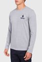 Camiseta Manga Larga Gris Royal County of Berkshire Polo Club de Royal County Of Berkshire Polo Club