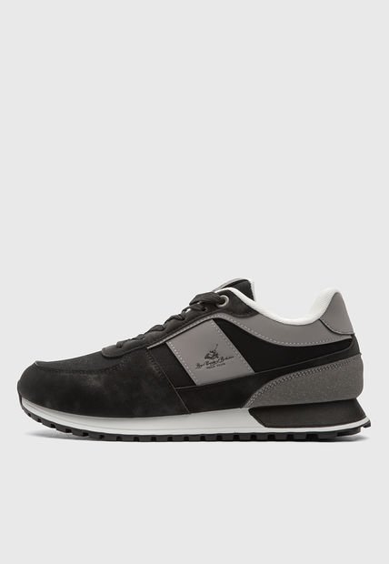 Tenis Lifestyle Negro-Blanco-Gris Royal County of Berkshire Polo Club