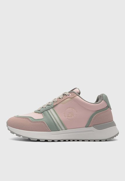Tenis Lifestyle Rosa-Verde Grisáceo Royal County of Berkshire Polo Club