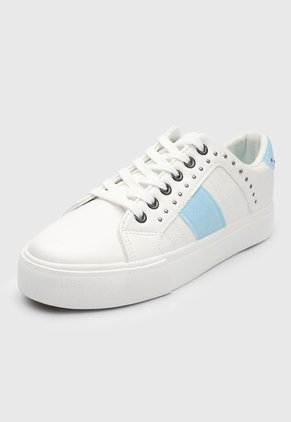 Tenis Lifestyle Blanco-Celeste Royal County of Berkshire Polo Club