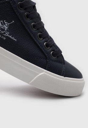 Tenis Lifestyle Azul-Blanco-Café Royal County of Berkshire Polo Club