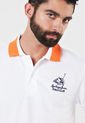 Camiseta Polo Blanco-Naranja-Azul Royal County of Berkshire Polo Club de Royal County Of Berkshire Polo Club