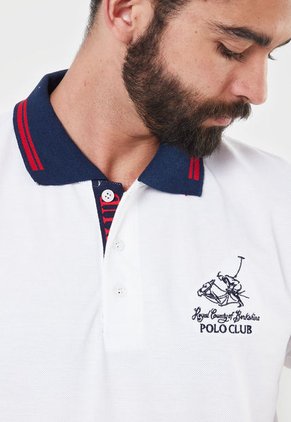 Polo Blanco-Azul-Rojo Royal County of Berkshire Polo Club