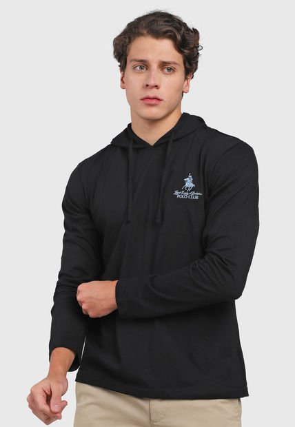 Buzo Negro-Azul Royal County of Berkshire Polo Club