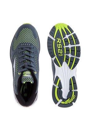 Training Gris-Negro-Verde Neón RS21 Conquest