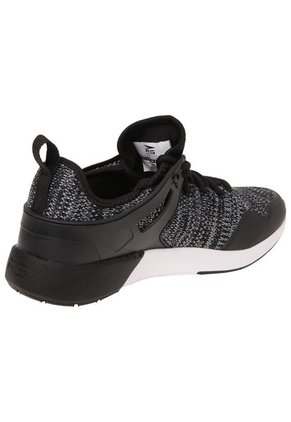 Tenis Running Negro-Fucsia-Gris RS21