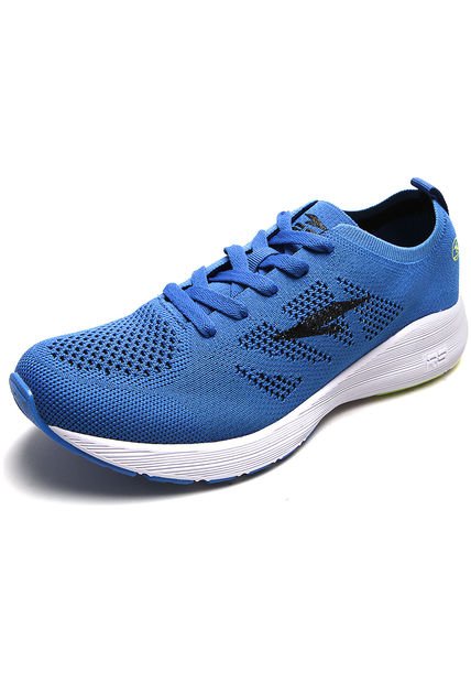 Tenis Running Azul-Blanco-Negro RS21