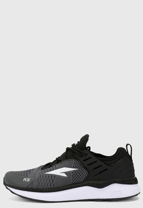 Tenis Lifestyle Gris-Negro-Blanco RS21