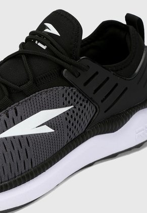 Tenis Lifestyle Gris-Negro-Blanco RS21