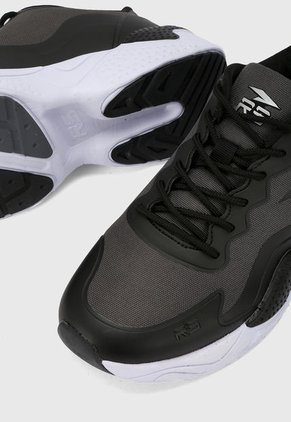 Tenis Lifestyle Gris-Negro-Blanco RS21