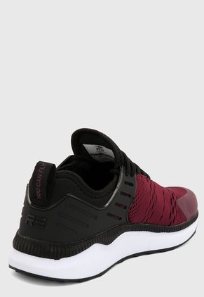 Tenis Lifestyle Negro-Vinotinto RS21