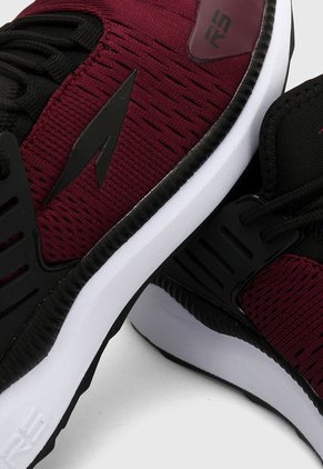 Tenis Lifestyle Negro-Vinotinto RS21