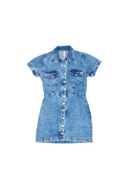 VESTIDO RUA MILLER MUJER 24189 AZUL Talla L