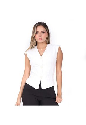 BLUSA RUA MILLER MUJER 24549 IVORY Talla XL