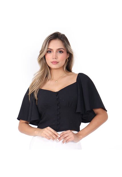 BLUSA RUA MILLER MUJER 24577 NEGRO Talla XL