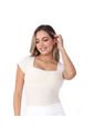 BLUSA RUA MILLER MUJER 24299 BEIGE Talla S de Rua Miller