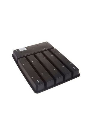 Organizador De Cubiertos Antideslizante Negro Rubbermaid