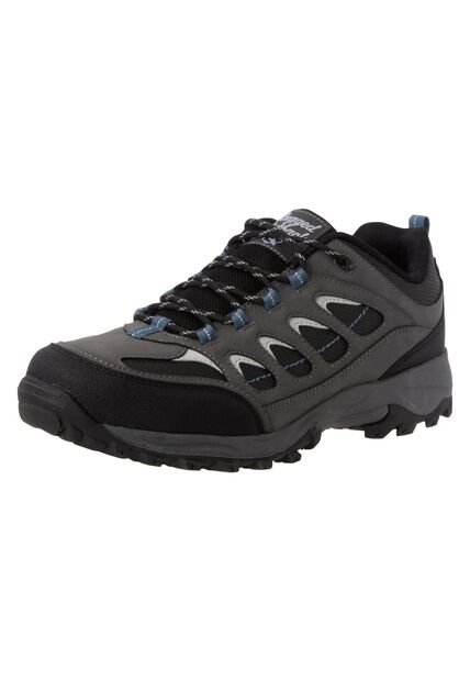 Zapatos Para Excursión Para Hombre Gris Oscuro Rugged Outback 195051 Payless