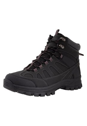 Botines Ridge De Senderismo Para Hombre Negro Rugged Outback 197151 Payless