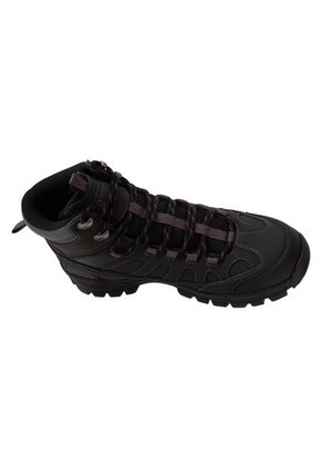 Botines Ridge De Senderismo Para Hombre Negro Rugged Outback 197151 Payless